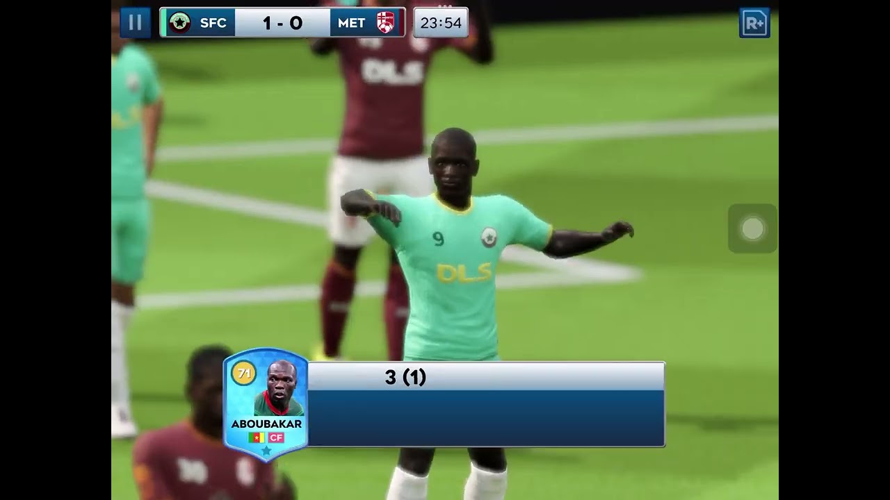 DLS26 bronze cup quarter final up to half