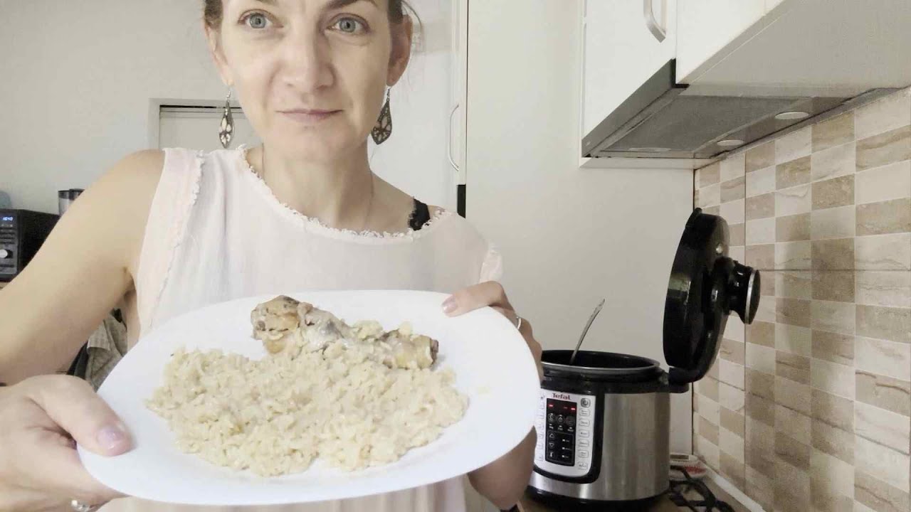Pulpe de pui cu orez la One Pot de la Tefal