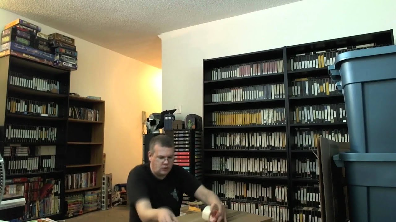 The Big Move 2012 - Packing Up the Collection