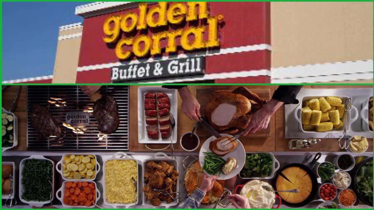 Golden Corral Buffet & Grill جوله من داخل أكبر اوبن بوفيه أمريكي