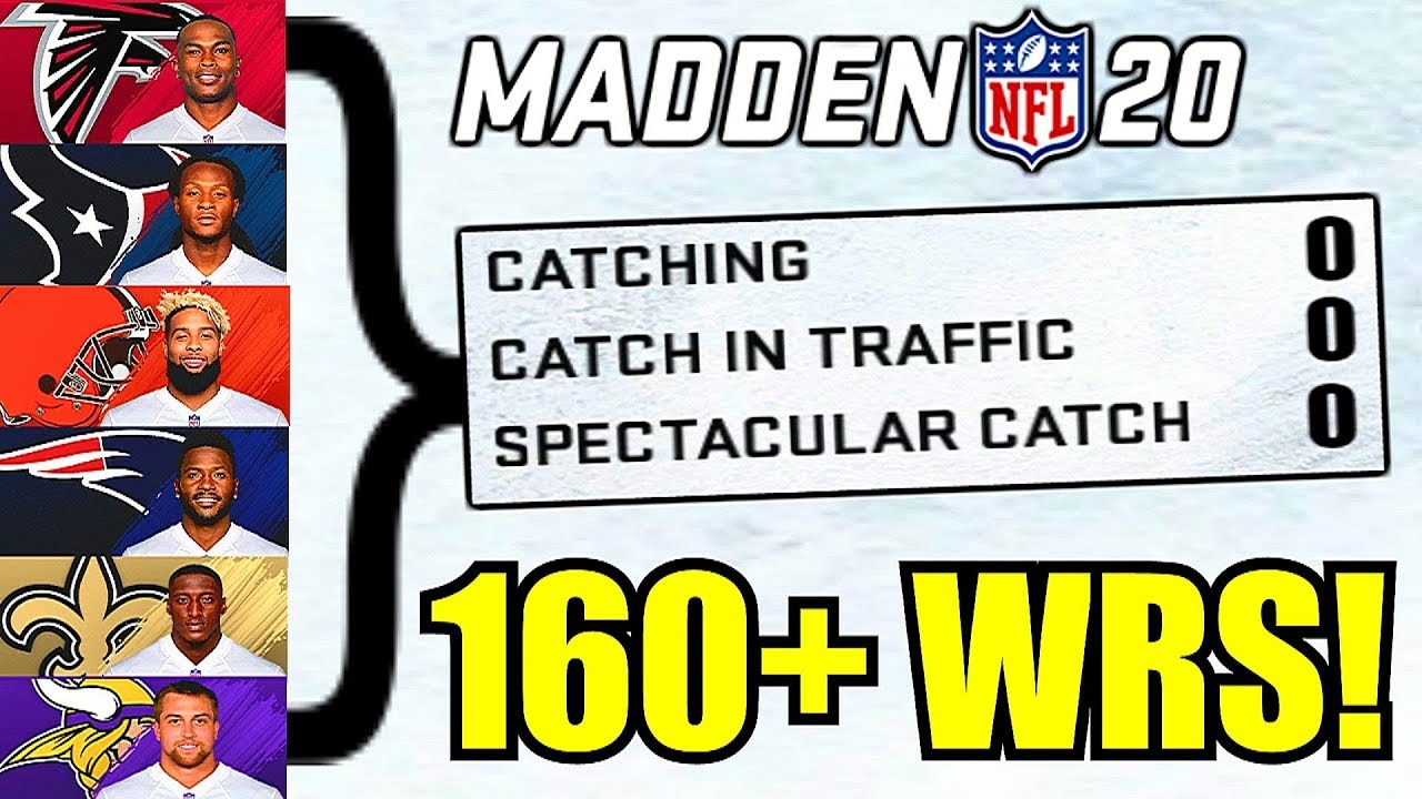 WHAT IF EVERY WIDE RECEIVER IN THE NFL HAD 0 CATCHING? Madden 20 Franchise Experiment