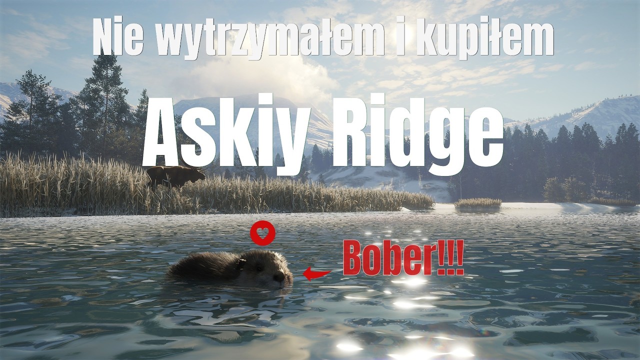 The Hunter Call of The Wild - Mój drugi raz! Zimowa Mapa Askiy Ridge! #bober