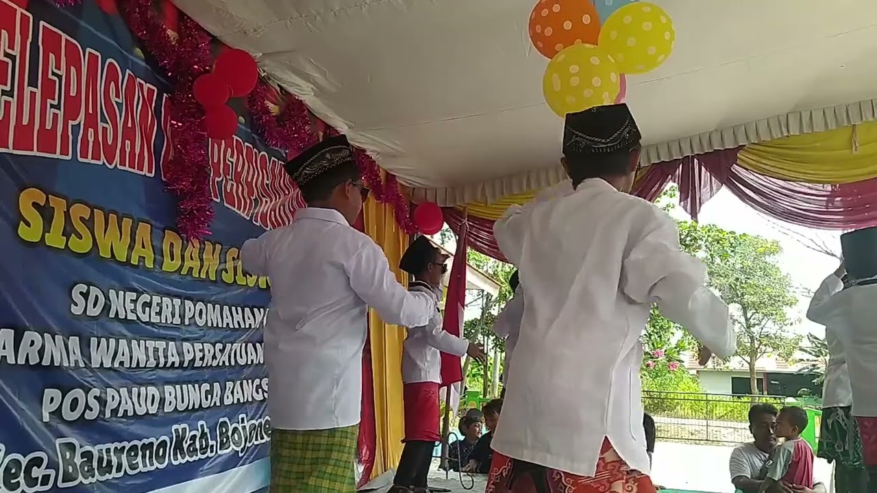 Gerak Tari Tomat (Tobat Maksiat) | Siswa SDN Pomahan 1 Kec. Baureno Kab. Bojonegoro
