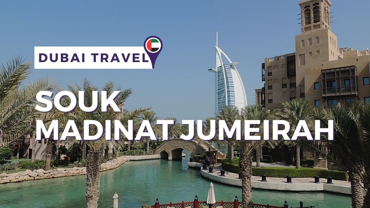 Dubai Souk Madinat Jumeirah - Abra Boat Tour-Dubai 📍