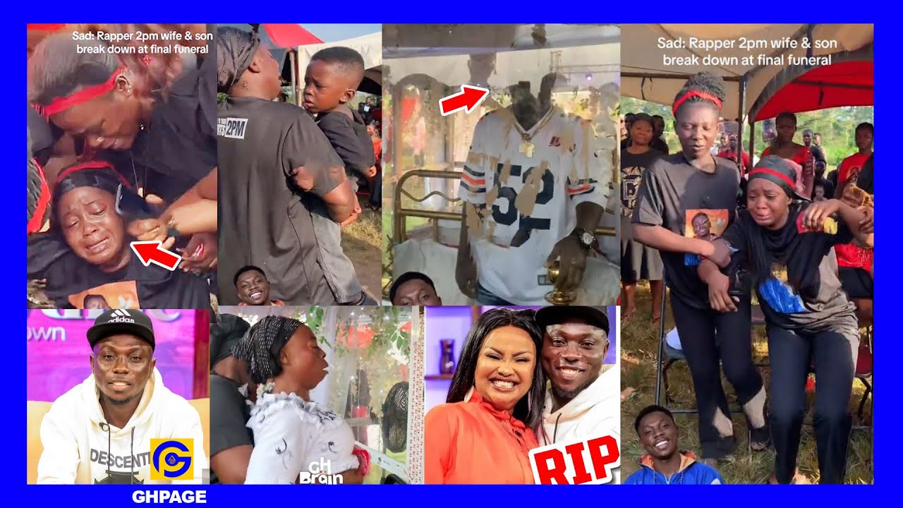2PM Funeral : Wife weeps bittɛrly, nearly collapsɛd; 2PM&rsquo;s Body made to stand