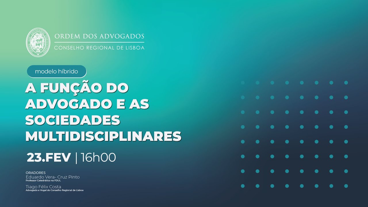 A função do Advogado e as Sociedades Multidisciplinares