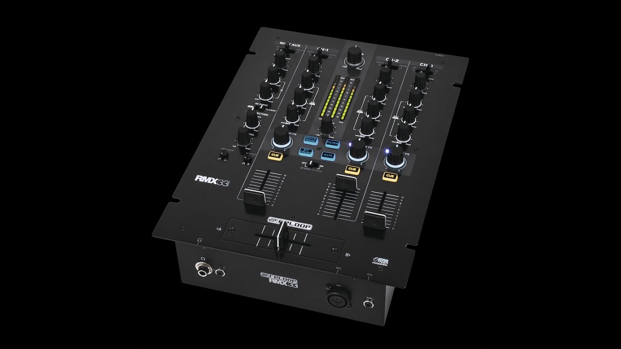 Demo table de mixage Reloop RMX-33i