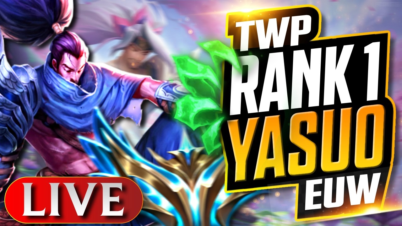 🟣 RANK 15, 1923 LP PEAK S16 ✅ GOING FOR 2X CHALLENGER ACCS ❓ MID YASUO RANKED GRIND✅