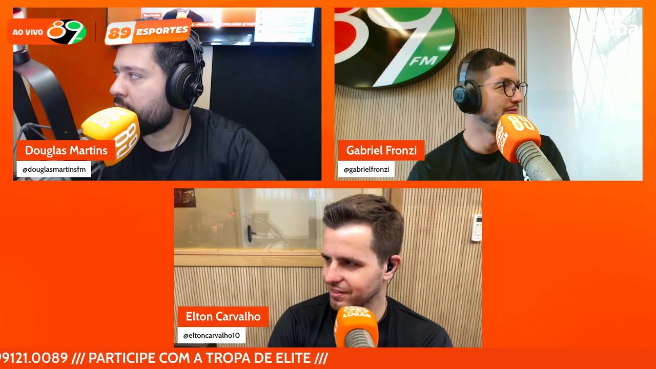 89 ESPORTES | AO VIVO | 26.02.2026