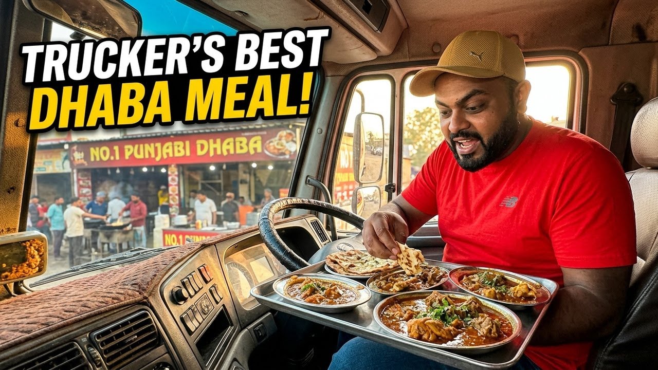 Best Punjabi Dhaba on Delhi Highway! | Raju Da Dhaba & Jhilmil Dhaba Food Tour