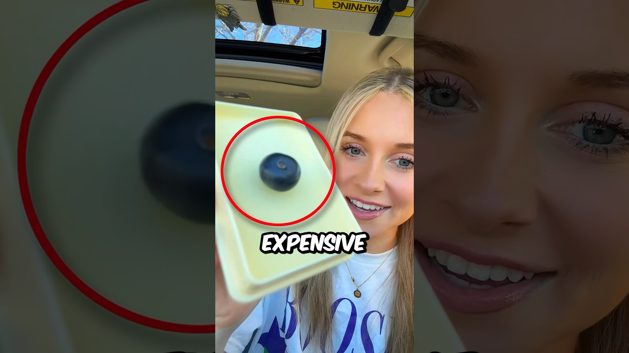 The most expensive blueberry in the world! 😱🫐