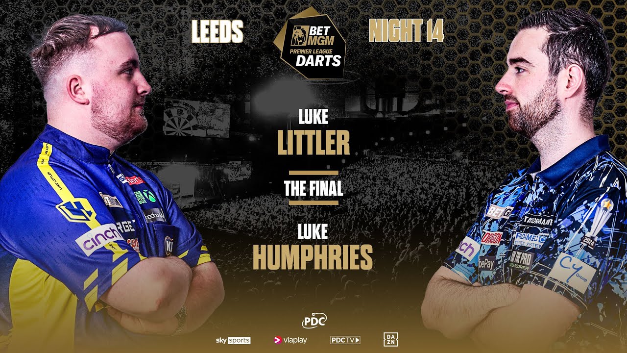Luke Littler vs Luke Humphries • Premier League 2025 Finale (Leeds) ITA