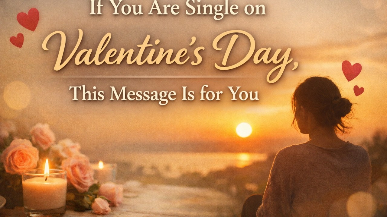 If You Are Single on Valentine’s Day, This Message Is for You/ San Valentine's Day, Love Message
