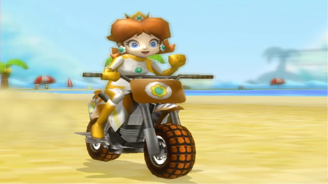 Mario Kart Wii HD - Banana Cup 100cc (Daisy Gameplay)