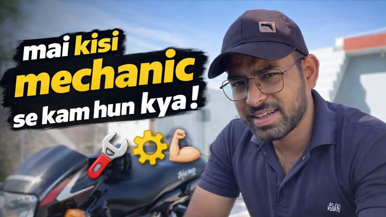 Mai kisi mechanic se kam hu kya 😁