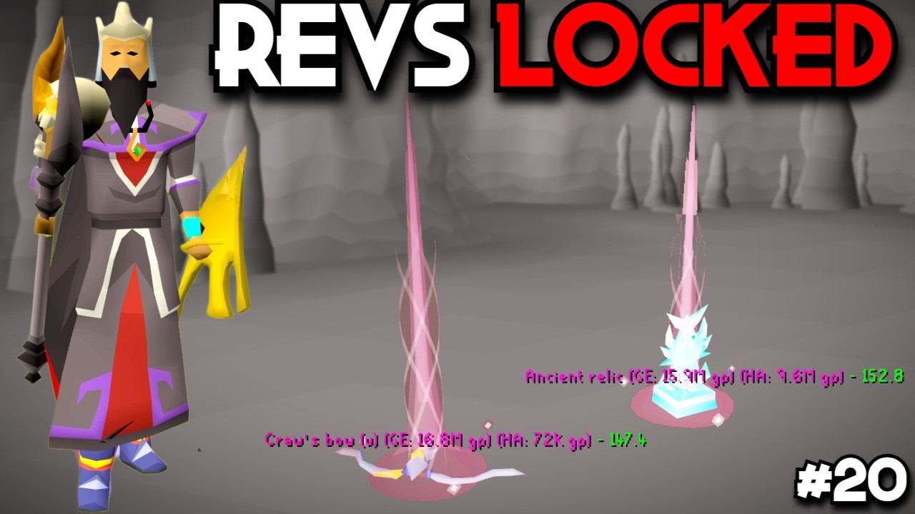 Getting 99 Magic Only In The Rev Caves | OSRS | #20