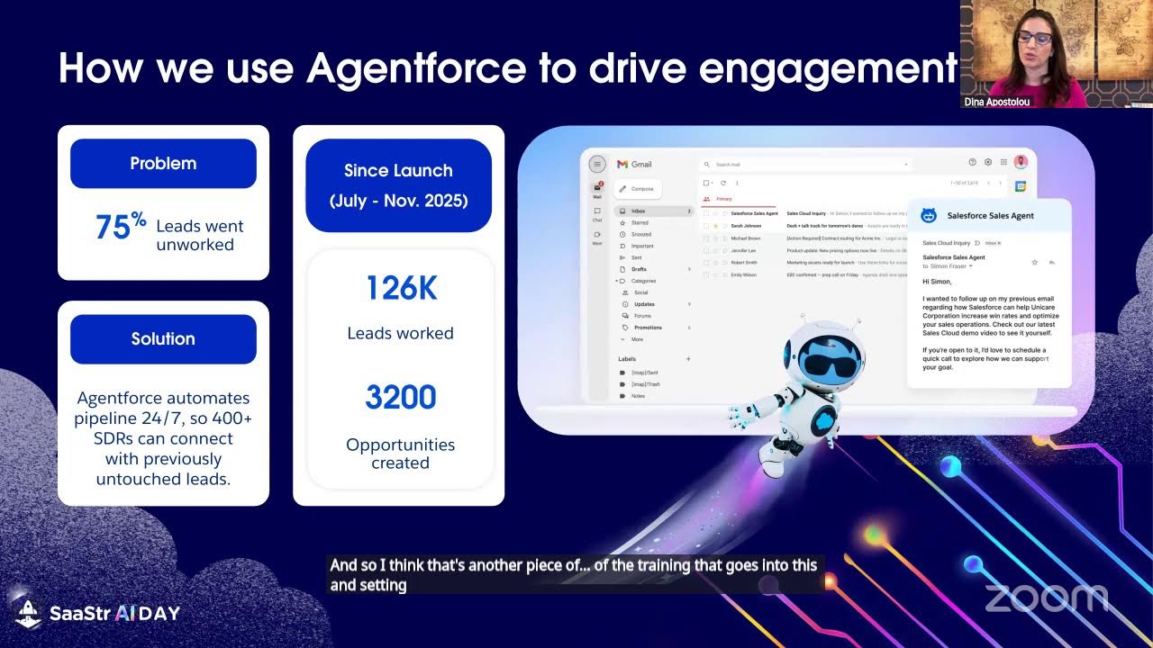 SaaStr AI Day Live: The Human + Agent Sales Org with Salesforce