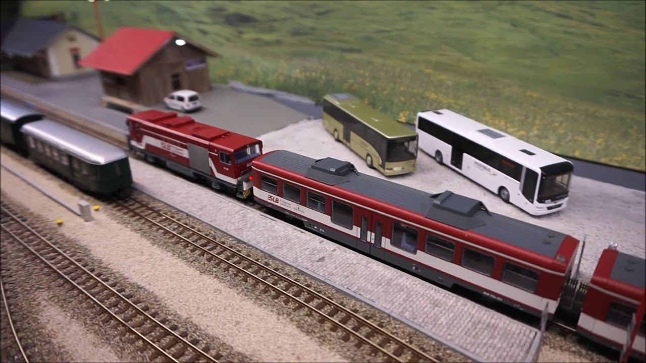 H0e Segmentanlage Krimml SLB Pinzgauer Lokalbahn