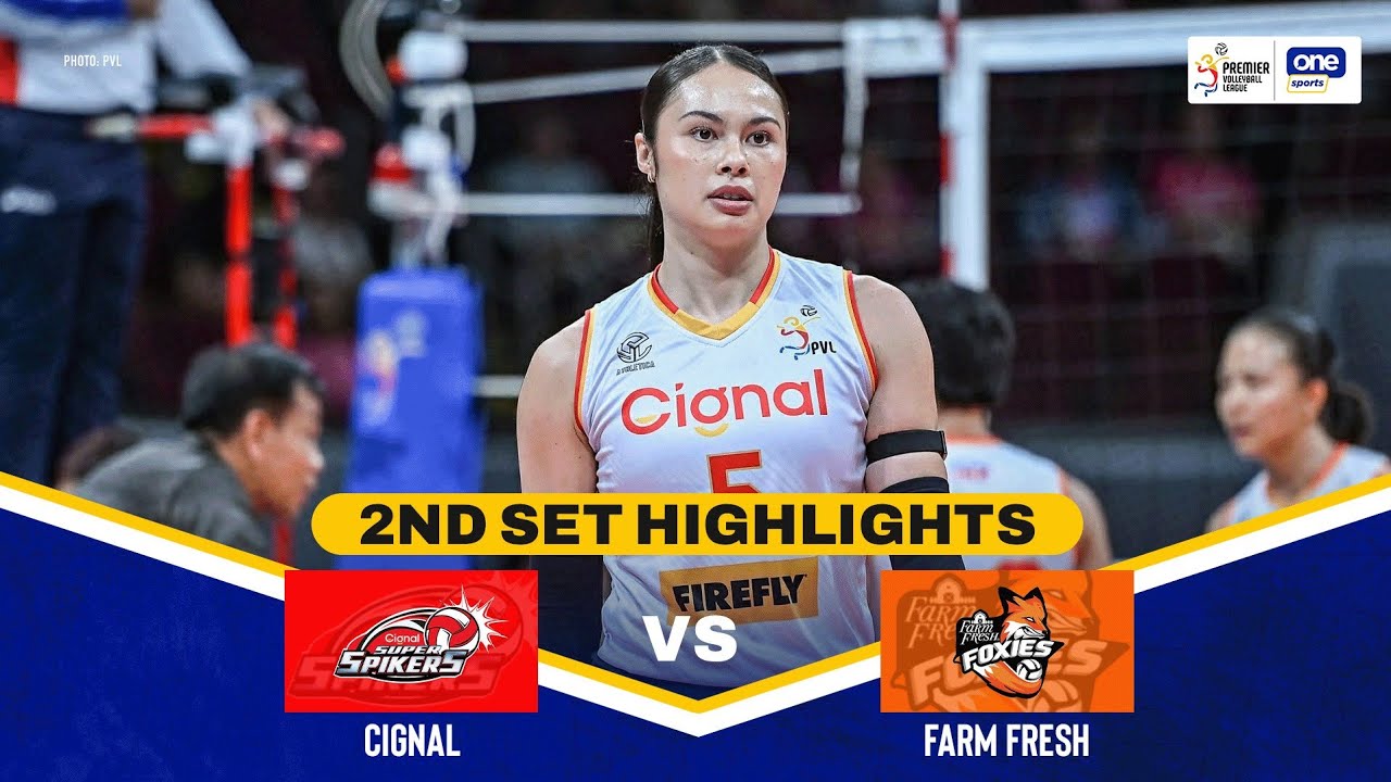CIGNAL vs. FARM FRESH | SET 2 HIGHLIGHTS | 2026 PVL ALL-FILIPINO CONFERENCE