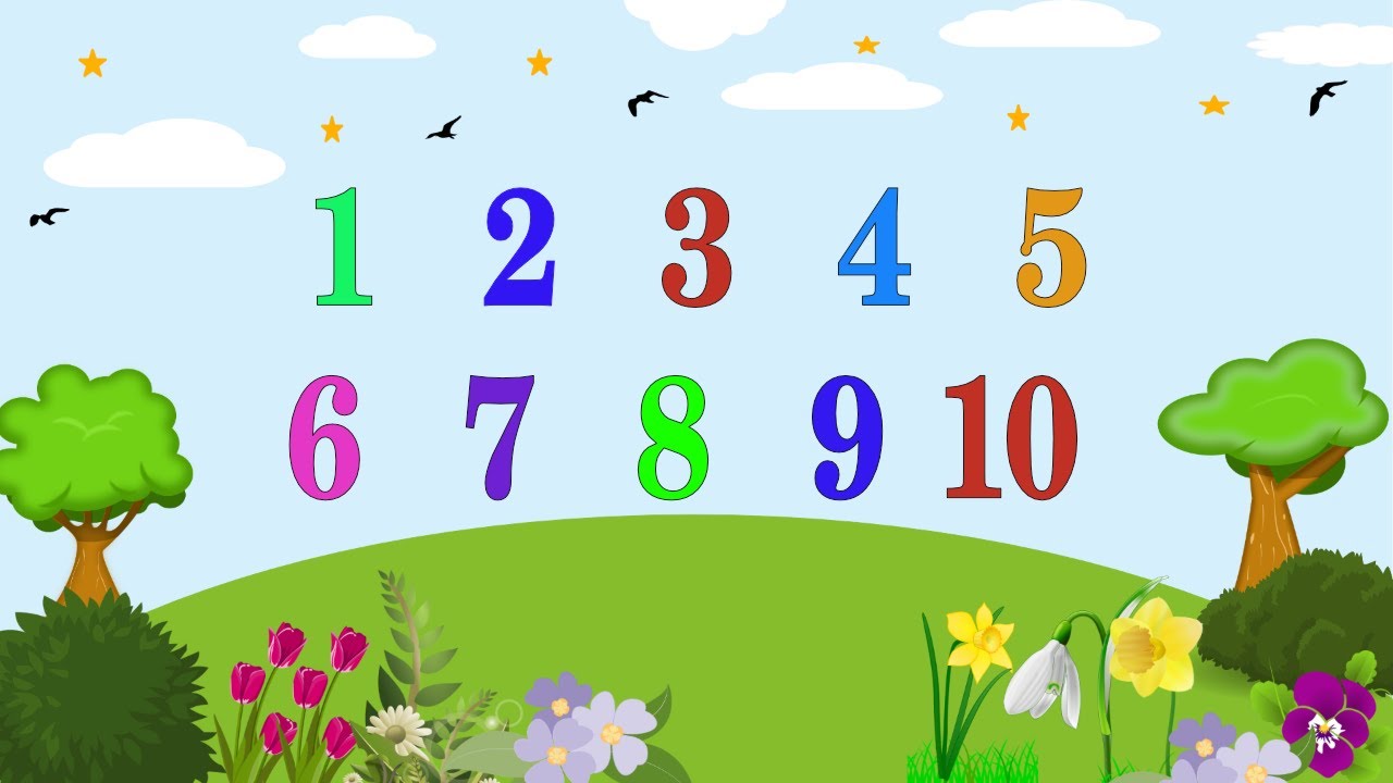 Numbers 1 to 10 for Toddlers |  Nursery Rhyme | Children's favorites