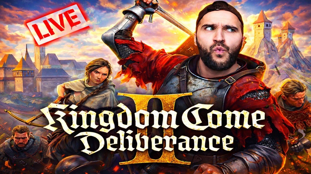Kingdom Come: Deliverance II - POCZĄTEK ⚔️😁 [NA ŻYWO] 🔴 #1
