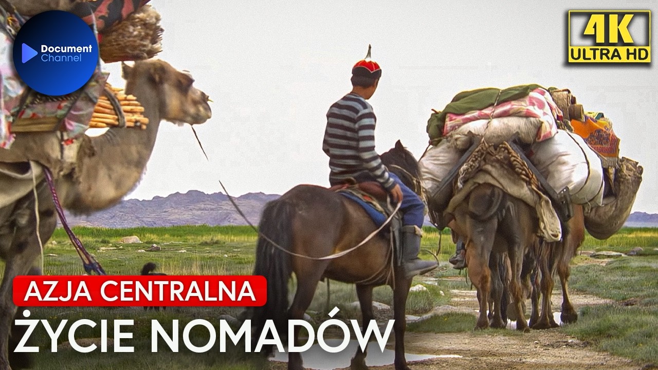 Duch Dzikiej Przyrody: Azja Centralna – Życie Nomadów i Dzikie Zwierzęta [4K] | Dokument Lektor PL