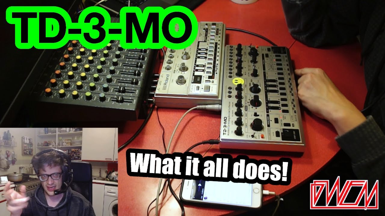 Behringer TD-3-MO (TB-303 Devilfish copy) explained