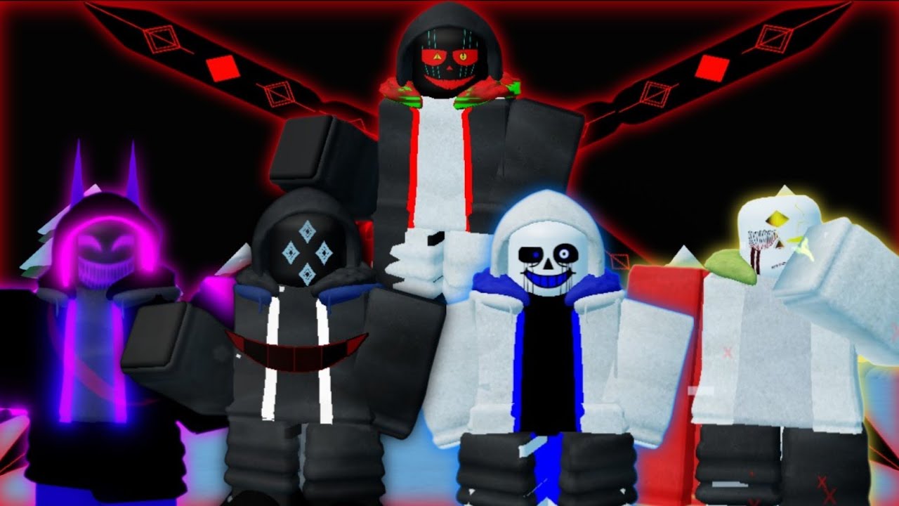 Undertale Advanced Soul Ops Boss Rush Every Skin from shop & True 404 [Showcase/Gameplay]