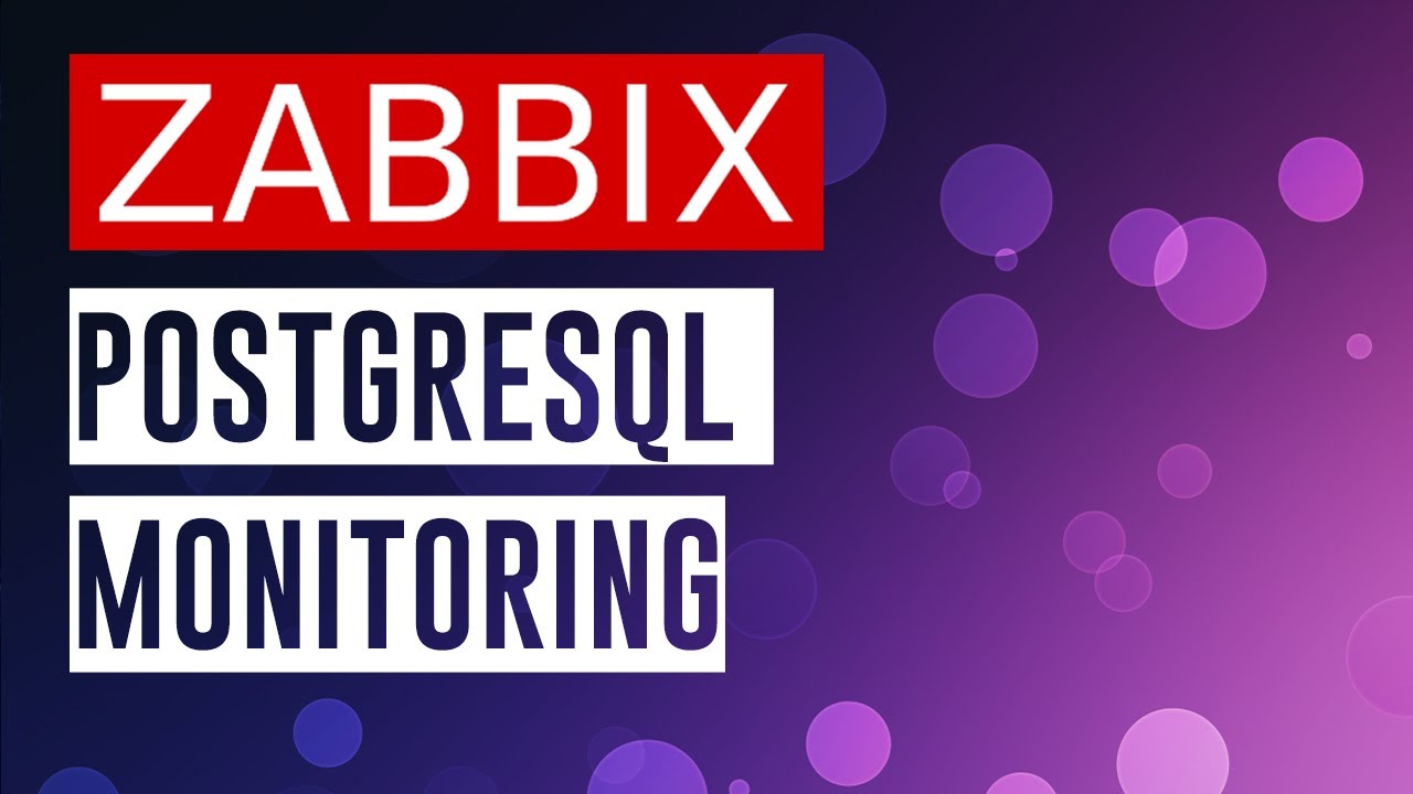 Мониторинг PostgreSQL с помощью ZABBIX