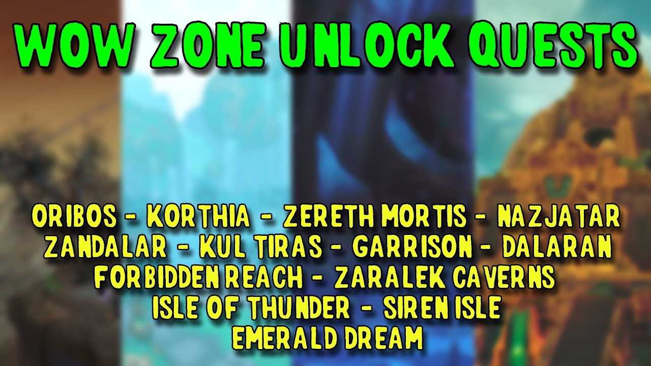 Here Is How To Unlock Certain Zones in WoW! Korthia Zereth Mortis & More!