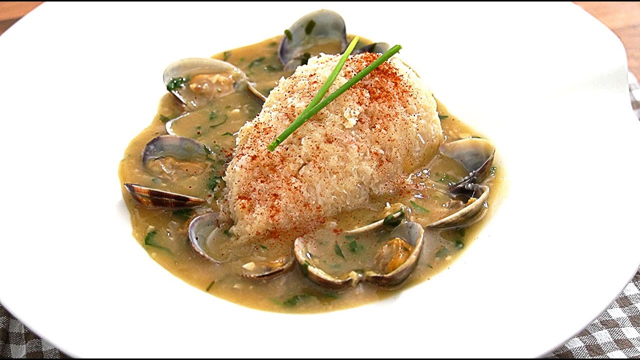 Brandada de MERLUZA en Salsa Verde