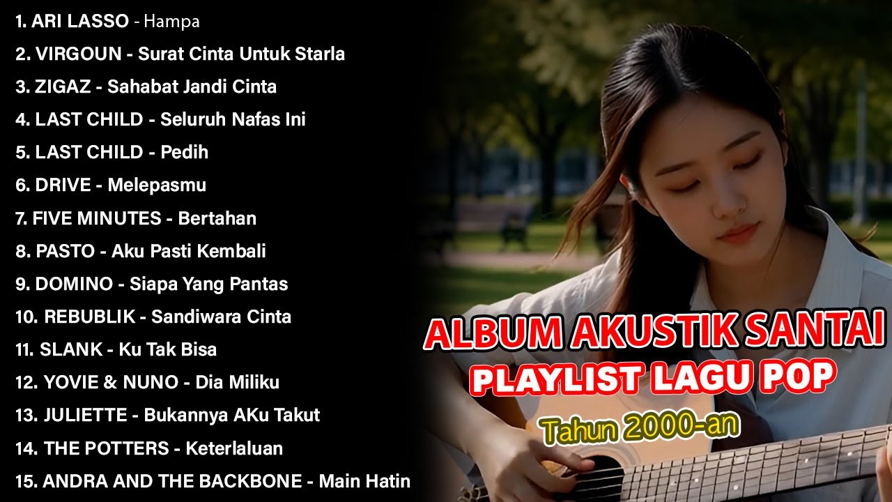 PLAYLIST NOSTALGIA LAGU POP 2000-AN INDONESIA HITS BUAT SANTAI & KERJA | Full Album NOSTALGIA