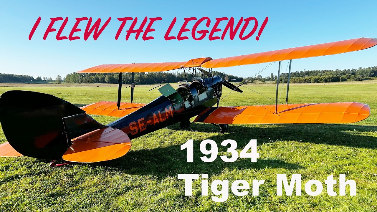 Dehavilland Tiger Moth flight experience