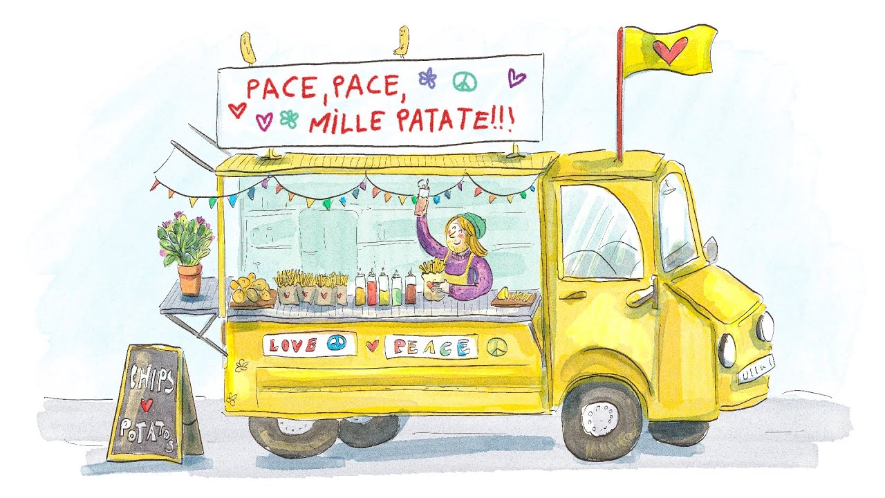 Pace, pace, mille patate! I Favole per bambini in italiano I Favole nel traffico