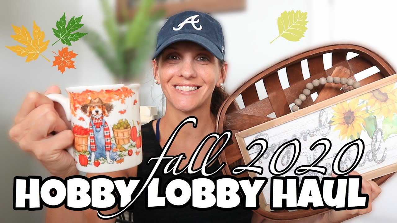 HOBBY LOBBY HAUL *NEW FALL D&Eacute;COR 2020*