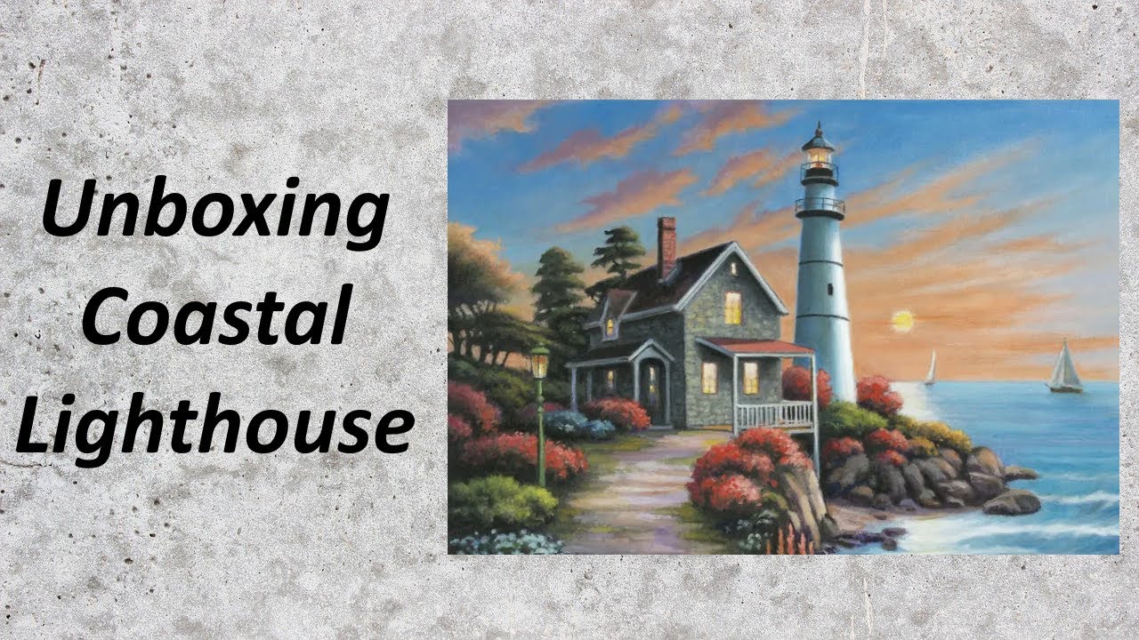 Unboxing Coastal Lighthouse by John Zaccheo from Artdot
