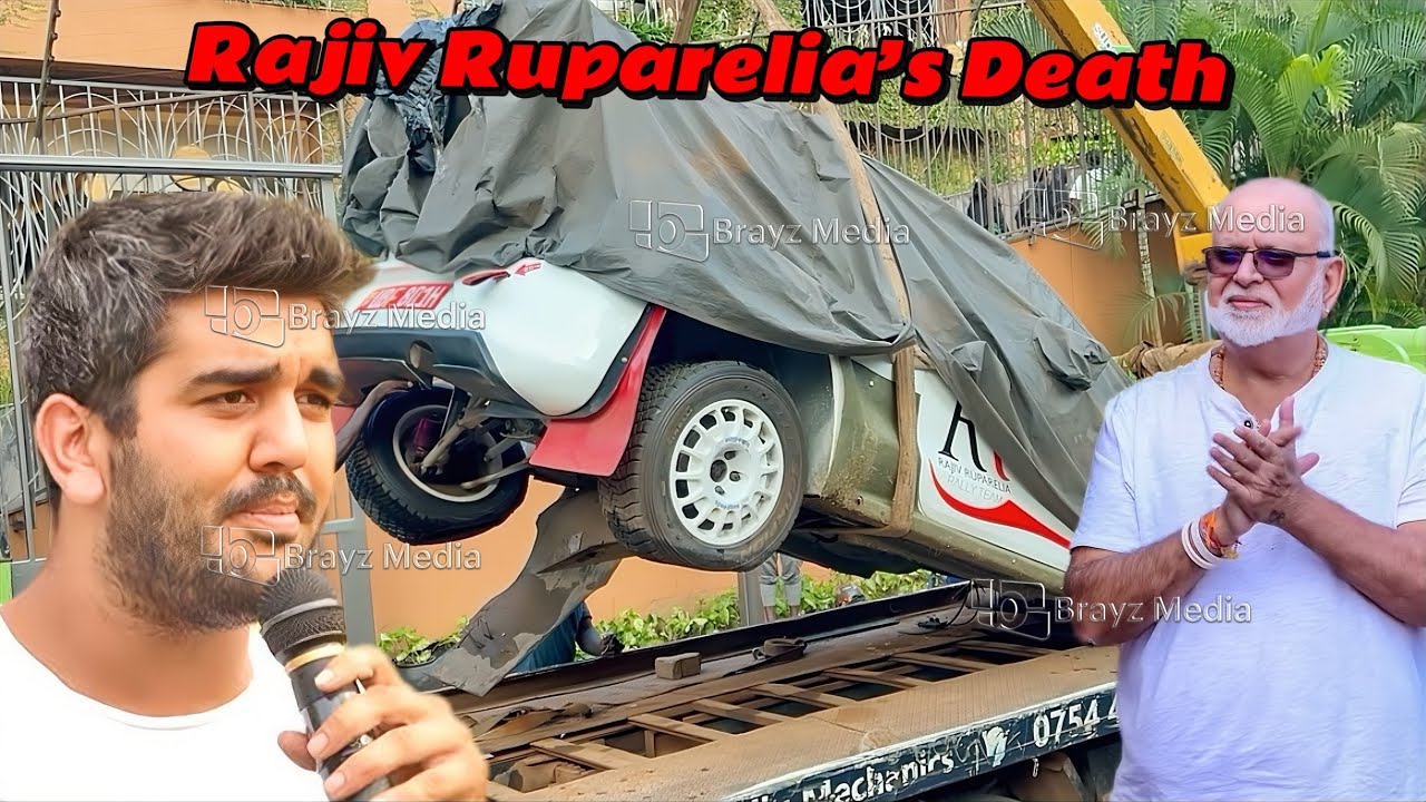 Rajiv Ruparelia’s Car Taken for Final Send-Off Preparations