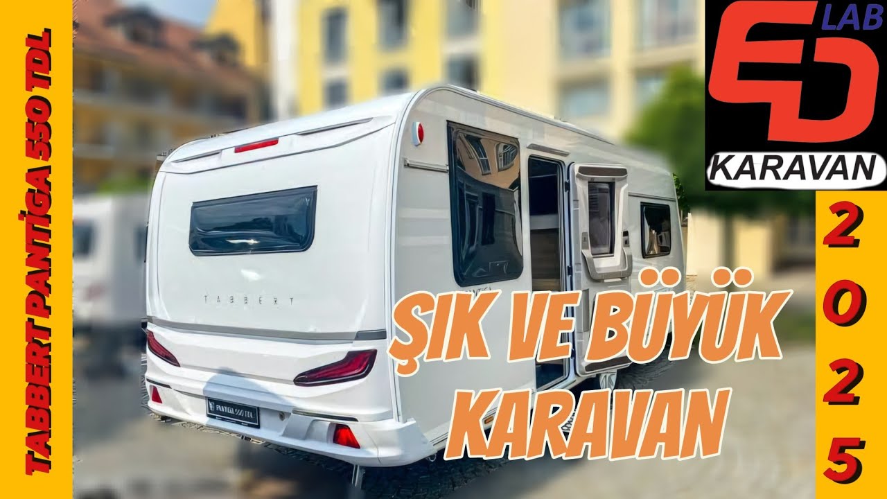 ÖZEL BİR ÇEKME KARAVAN TABBERT PANTİGA 550 TDL #karavan