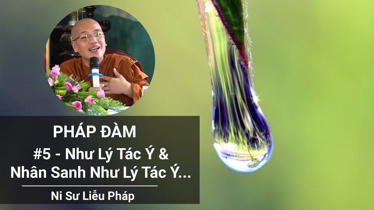 Pháp Đàm 5 - Như Lý Tác Ý & Các Nhân Làm Sinh Khởi Như Lý Tác Ý - Ni Sư Liễu Pháp (2/5/2020)
