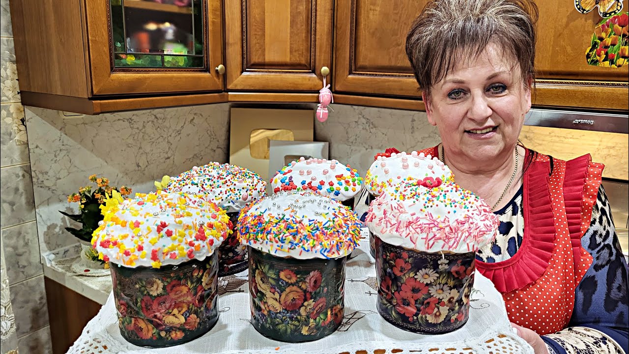 Мой самый любимый рецепт сдобной Паски! Сладкая ,  влажная, мягкая! ПАСХА 2025 г.