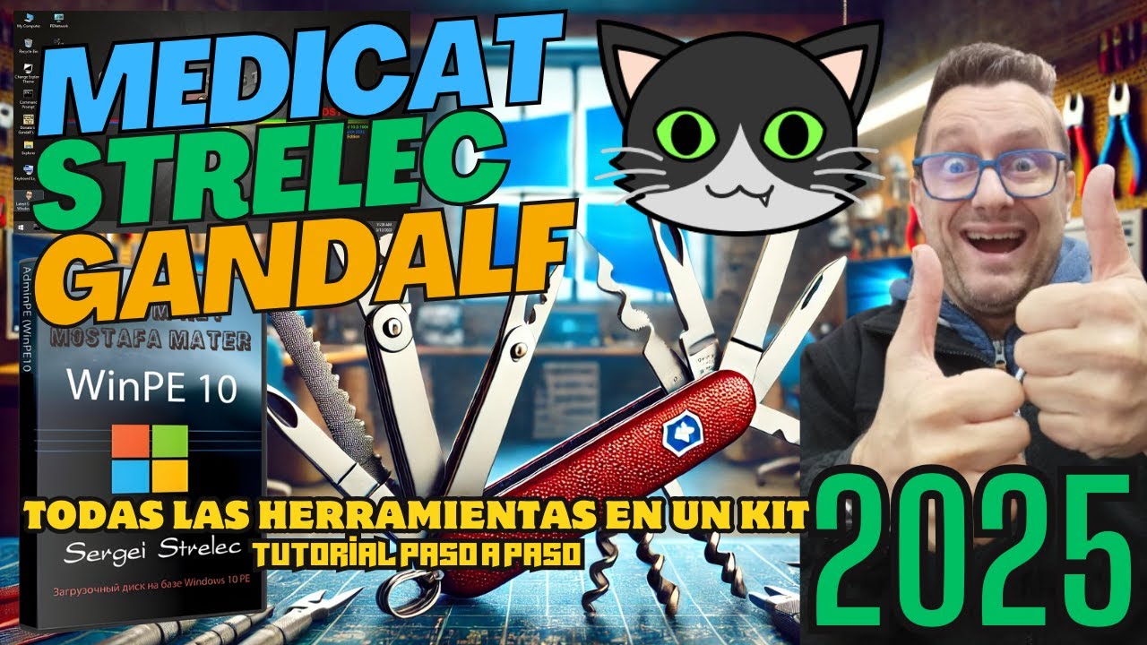 💻 ¡Crea el ÚLTIMO USB MULTIHERRAMIENTA para Rescatar y Reparar tu PC en 2025! 🚀 #medicat