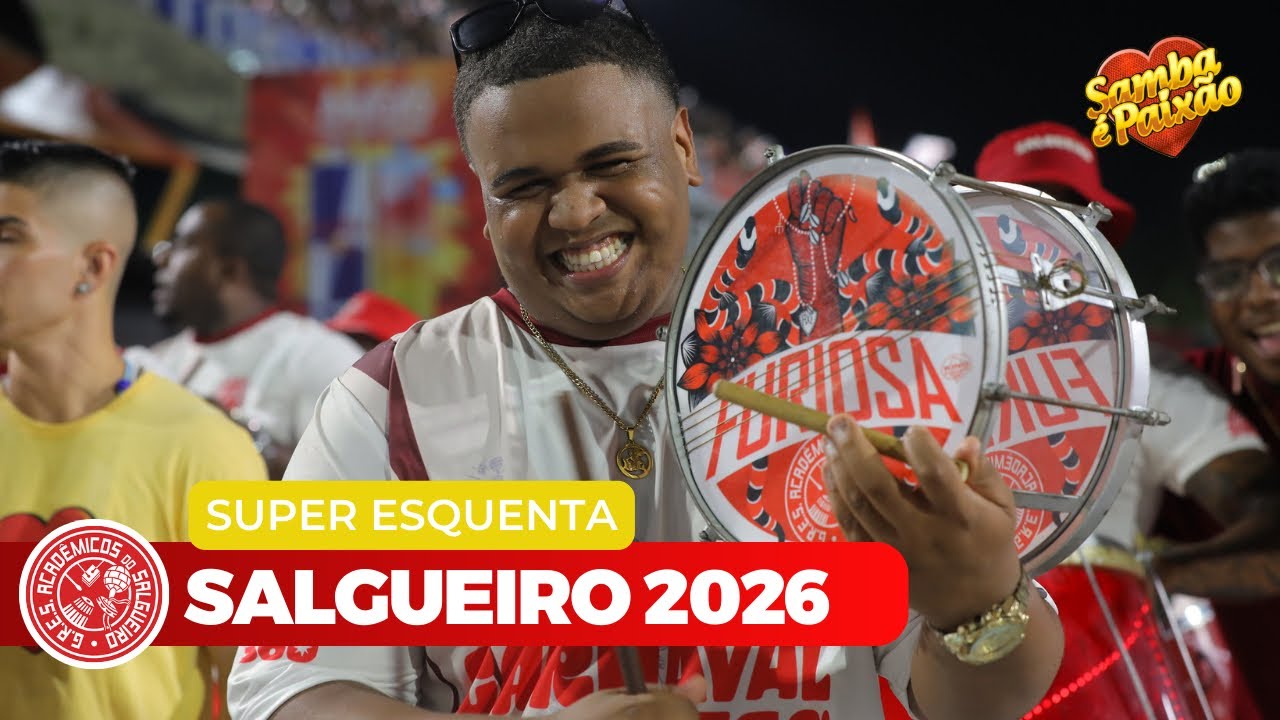 Super Esquenta Bateria Furiosa | Salgueiro (4K)