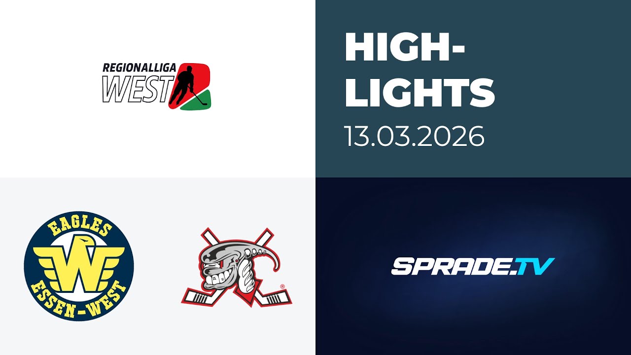 13.03.2026 - Highlights - Eagles Essen-West vs. Ratinger Ice Aliens