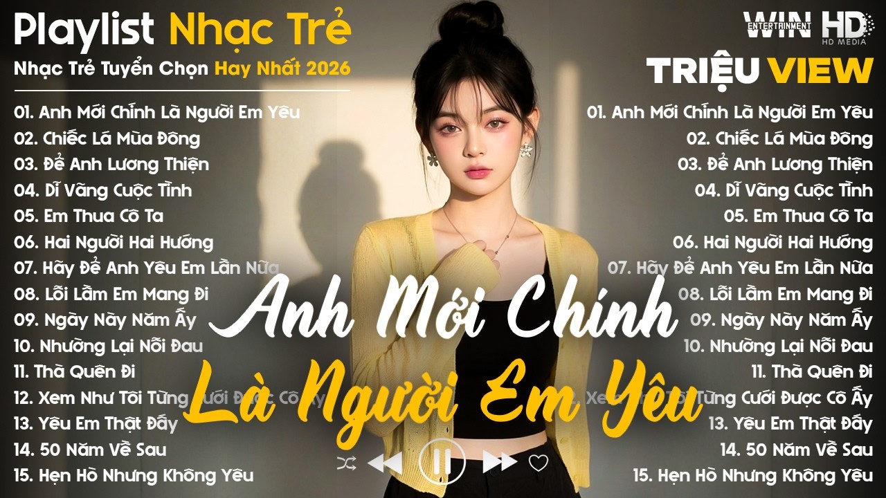 Anh Mới Chính Là Người Em Yêu, Chiếc Lá Mùa Đông...- Nhạc Trẻ Ballad Tâm Trạng Hot TikTok TRIỆU VIEW