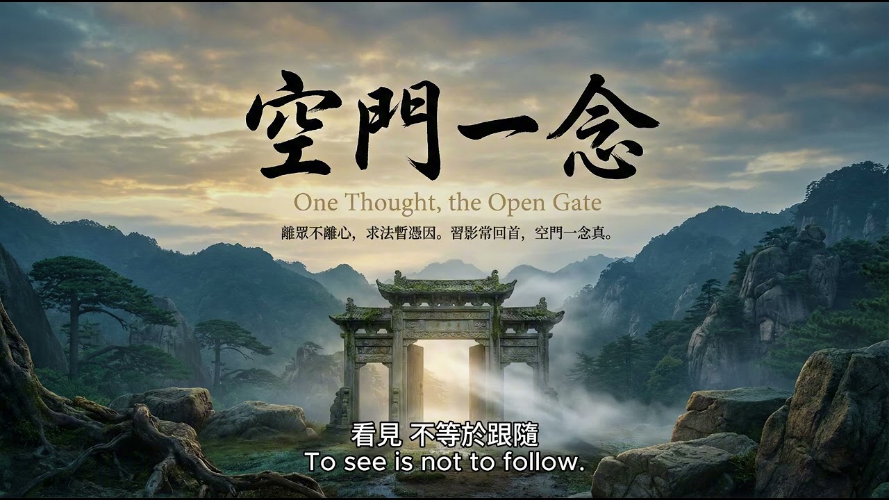 空門一念 One Thought, the Open Gate
