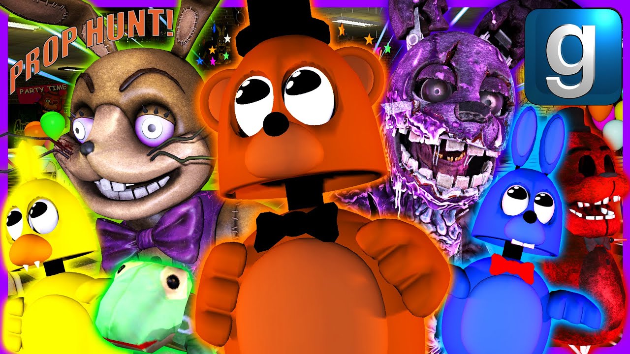 Gmod FNAF | Prop Hunt! [Part 1]