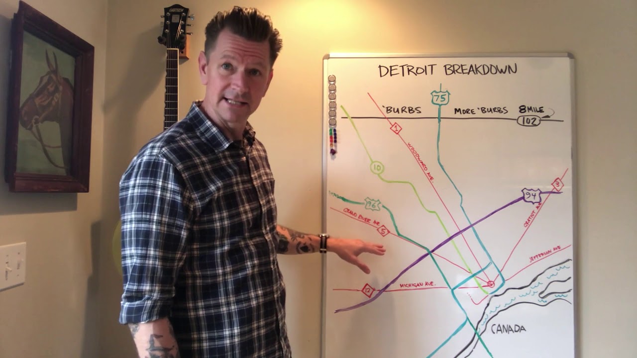 Detroit's nine most important roads explained.