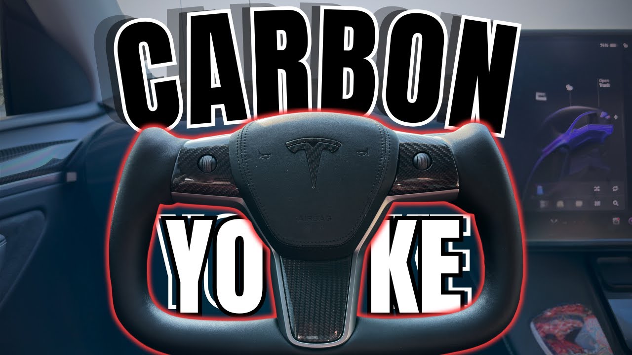 How To Install A Yoke Steering Wheel In Your Tesla Model 3/Y!- Full Guide! #tesla #modely  #yoke