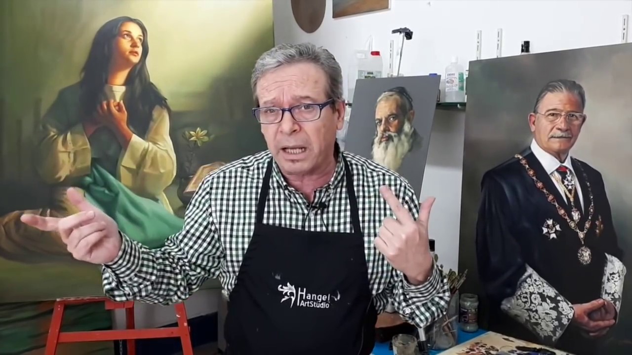 Tutorial sobre el barniz  de cuadros