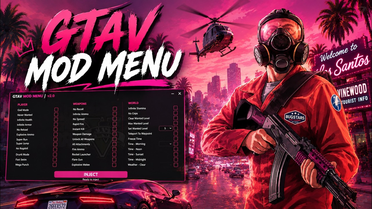 🔥 GTA 5 Mod Menu PC 2026 | Free Online Hacks, Kiddions Cheat & Money Hack